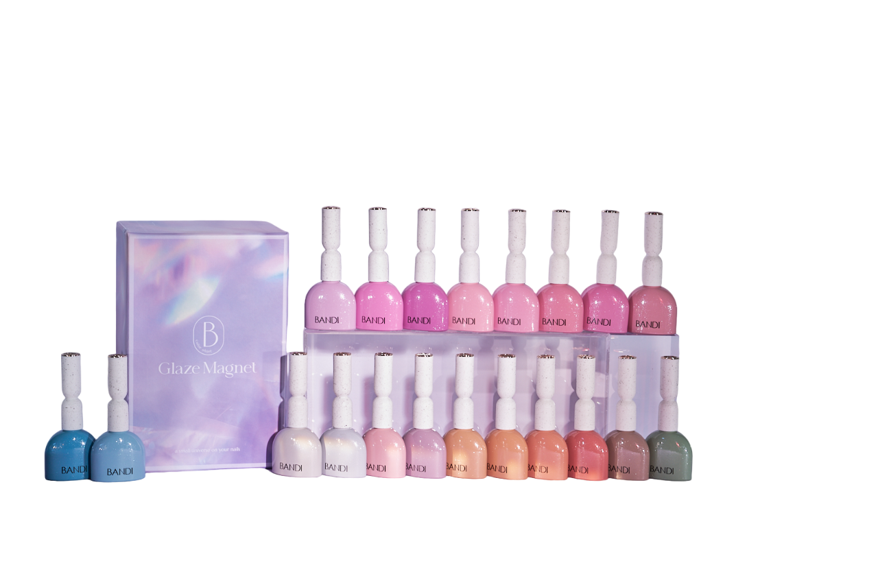 BANDI ジェル トレンドセット デアルテ＆グリッターセット Bandi Gel Trend Set (Glaze Magnet)
